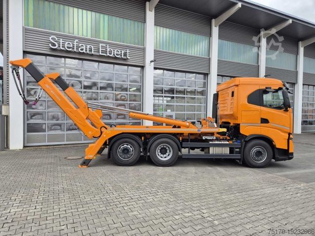 Tippbil IVECO X-Way AS280X46Y/PS ON 6x2 MEILLER AK16 Intarder