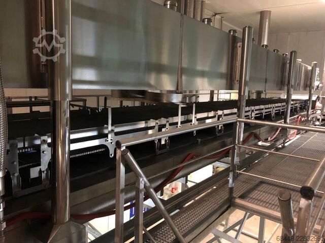 IQF mrazicí tunel – dusíkový tunel Air Products IQF Freezer Stikstofvriezer – Freshline