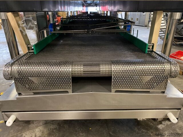 IQF mrazicí tunel – dusíkový tunel Air Products IQF Freezer Stikstofvriezer – Freshline