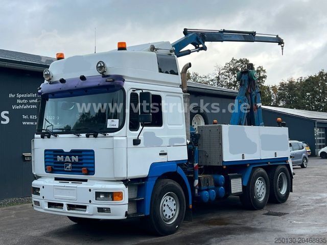 Bärgningsbil MAN F90 24.292 FVL/BL 6x2 Abschleppvorrichtung/Kran