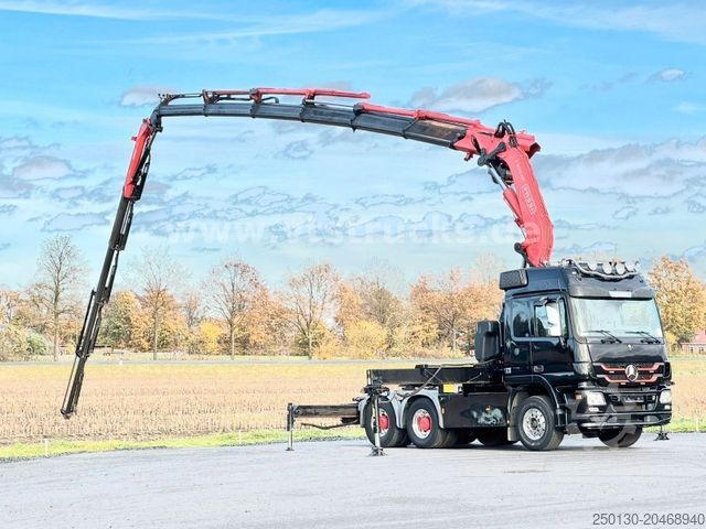 Lastbilsmonterad kran MERCEDES-BENZ Actros MP3 2650 6x4 Fassi F600