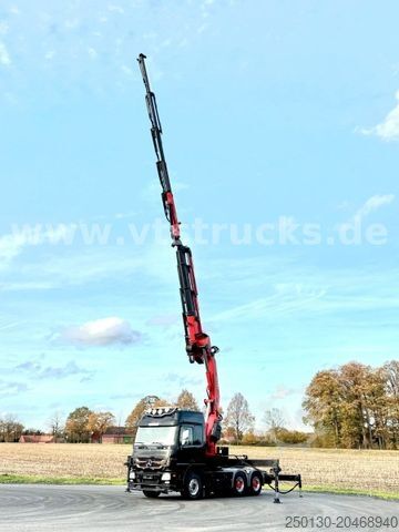 Lastbilsmonterad kran MERCEDES-BENZ Actros MP3 2650 6x4 Fassi F600
