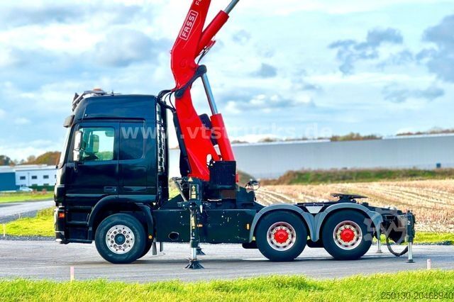 Lastbilsmonterad kran MERCEDES-BENZ Actros MP3 2650 6x4 Fassi F600