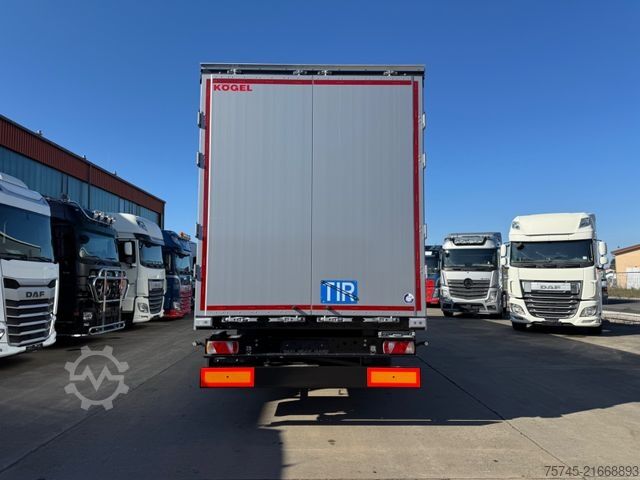 Open semitrailer with tarp KÖGEL SN 24 *  * LIFTACHSE * SAF * NEU AUFLIEGER