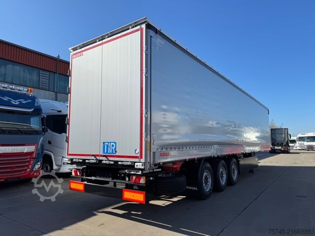Open semitrailer with tarp KÖGEL SN 24 *  * LIFTACHSE * SAF * NEU AUFLIEGER