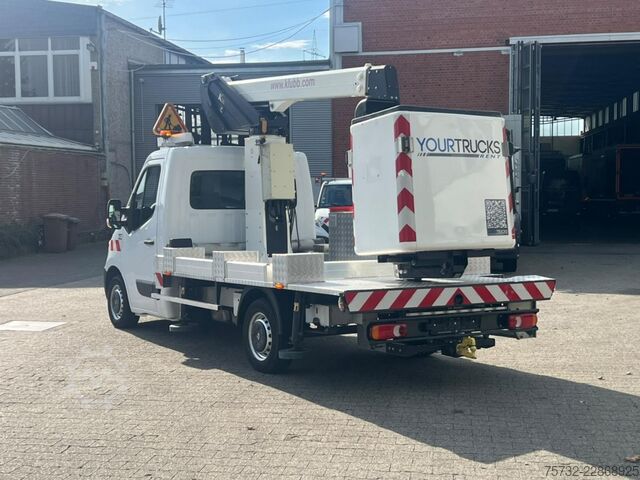 Podnośnik koszowy na samochodzie ciężarowym Renault Master  Bühne KLUBB 11m   2 Personen Korb 200kg