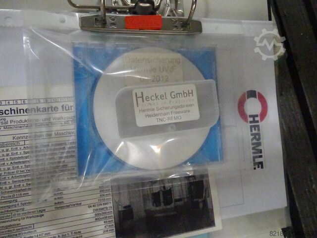 Freze makinesi Hermle UWF 902H