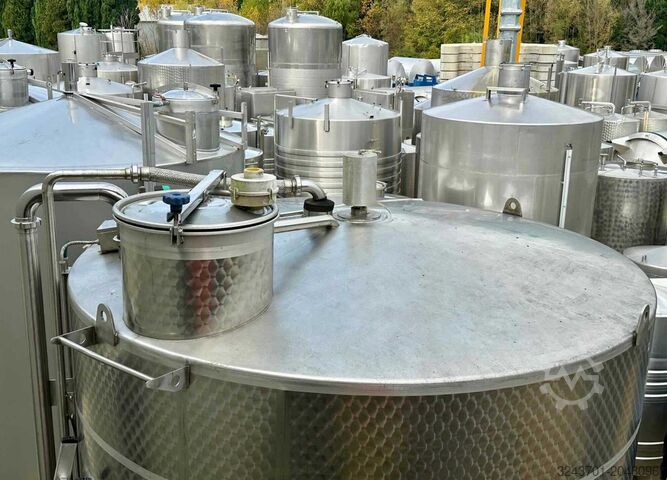 Paslanmaz çelik tank - Termoregüle - 19.000 L GIMAR 