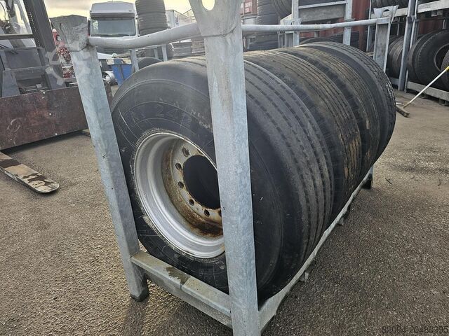 2010 BRIDGESTONE RÖMORK LASTİĞİ | 425/65 R 22.5 | 12-12-6-3 MM DİŞ DERİNLİĞİ. BRIDGESTONE TRAILER BAND |425/65 R 22.5 | 12-12-6-3 MM PROF...