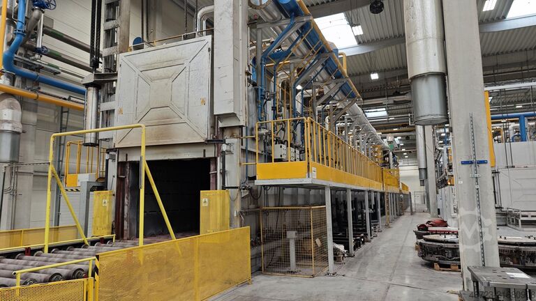 Varmebehandlingstunnel med hærdebassin SUZHOU ZHONGMENZI TECHNOLOGY JKALT 1908