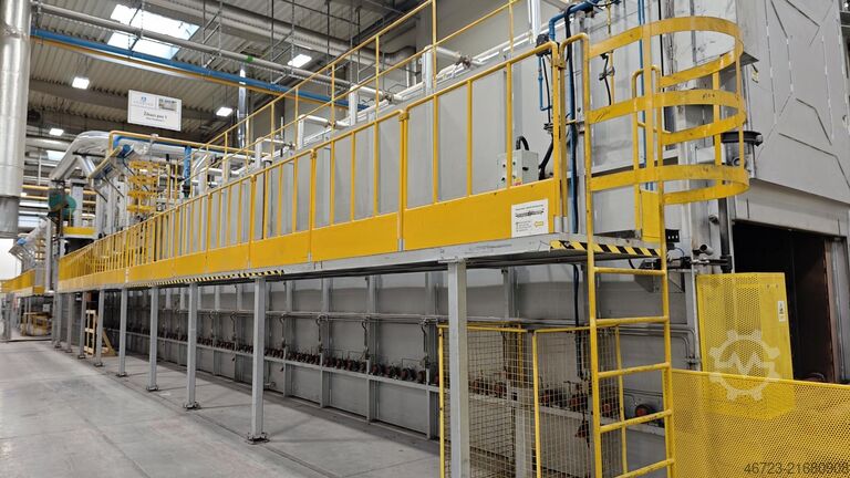 Varmebehandlingstunnel med hærdebassin SUZHOU ZHONGMENZI TECHNOLOGY JKALT 1908