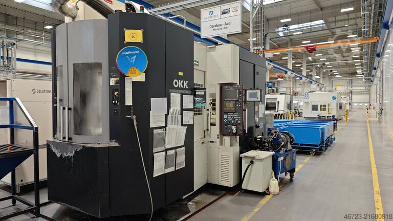 Horizontal machining center OKK HM 600