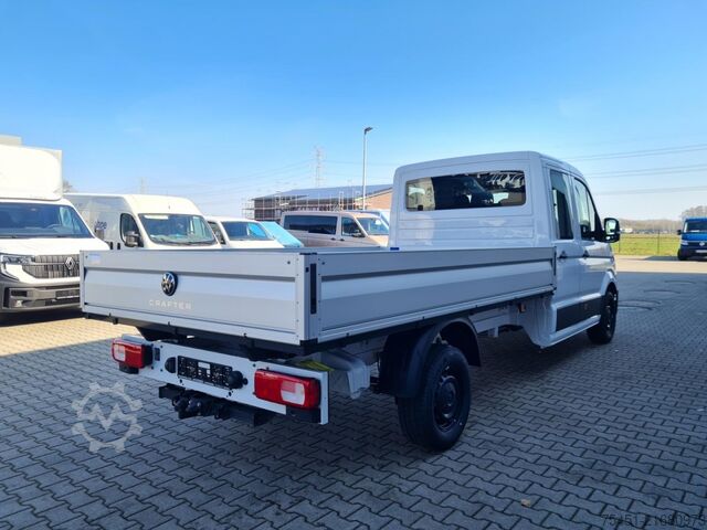 Pick-up dodávka VW Crafter 35 Doka TDI Pritsche L4 AHK Heckfenster