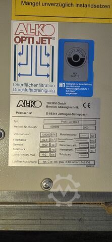 Stationaire afzuiginstallatie en afzuigleidingen AL-KO THERM GmbH PROFI-JET BG 2