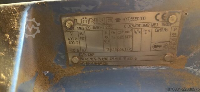 Industrie-Absauganlage mit Wärmerückführ AAGAARD / FINNROSE Aagaard AVD 40 HF/240