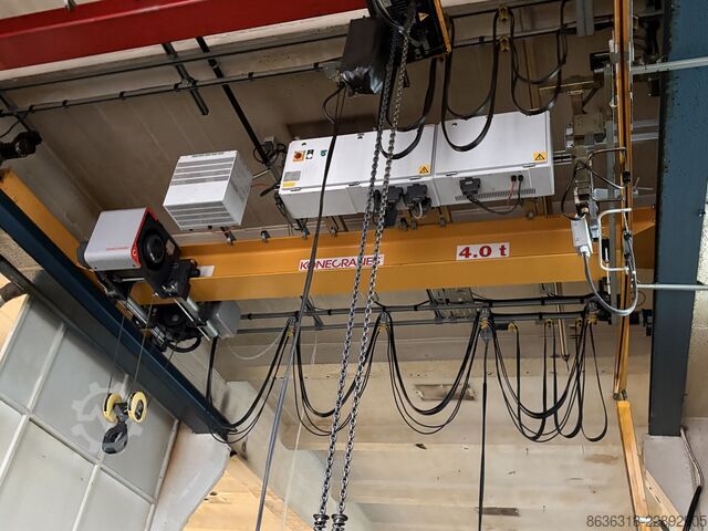 Hallen vinç 4000 kg 2012 yılı, 4,3 m Konecranes 