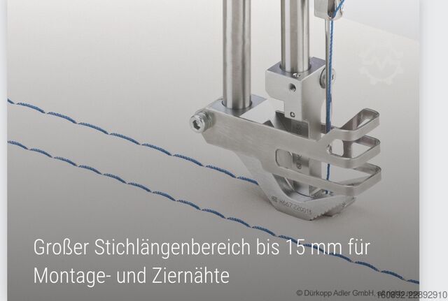 Nähmaschine Dürkopp adler 969-190080
