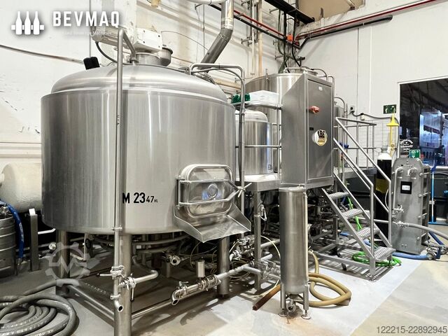 ABE 20 BBL (2.347 L) διπλοδοχείο ζυθοποίησης (2016) ABE Sudhaus