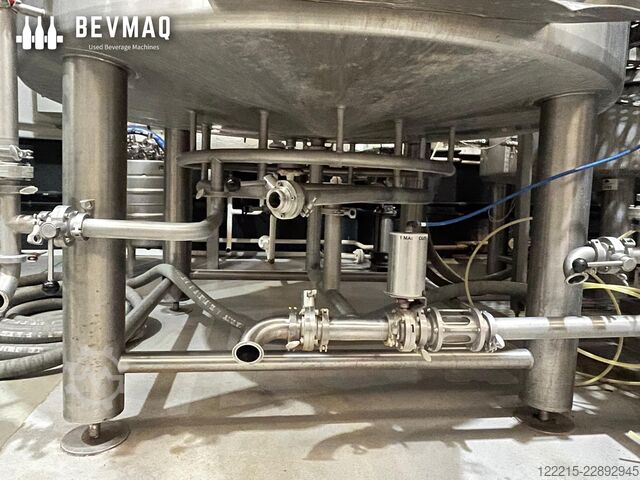 ABE 20 BBL (2.347 L) διπλοδοχείο ζυθοποίησης (2016) ABE Sudhaus