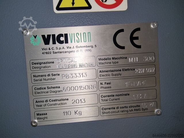 Mérőrendszer VICIVISION MTL-300EVO