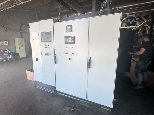 Gasmotor Fortes CHP unit 140 kW el Hyundai GV222Ti / Nidec Leroy Somer LSA