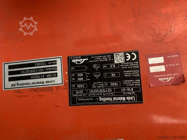 Tehergépkocsi Linde R14-01