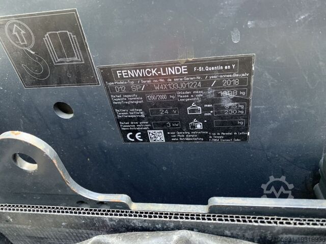 Chariot élévateur à basse altitude Linde D12SP