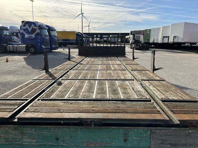 Rakodóplatform Lako AW 218 LZV / Wipkar - Mid axle Trailer / Side B...