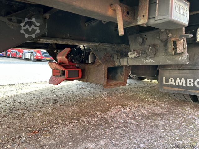 Rakodóplatform Lako AW 218 LZV / Wipkar - Mid axle Trailer / Side B...