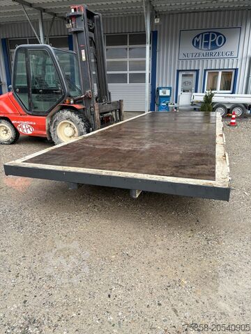 Swap body open Krone 7,45m BDF Plattform mehrfach vorhanden