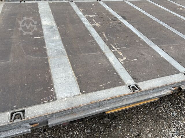 Swap body open Wecon Verzinkte Plattform Zurringe+Lochleiste