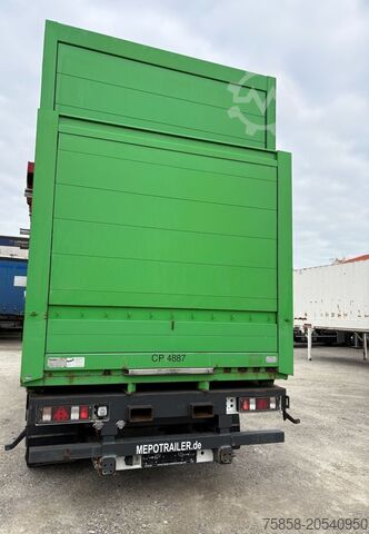 Swap body Krone Baustoff 7,45m Zurringe Bordwände Türen