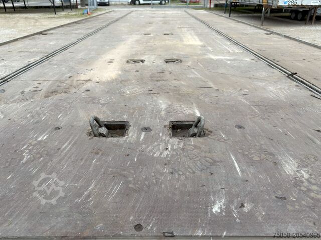 Swap body open Wecon Plattform mittig Zurrringe für Holz usw.