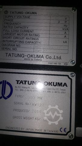 Centro di lavoro orizzontale OKUMA L300-MW-E