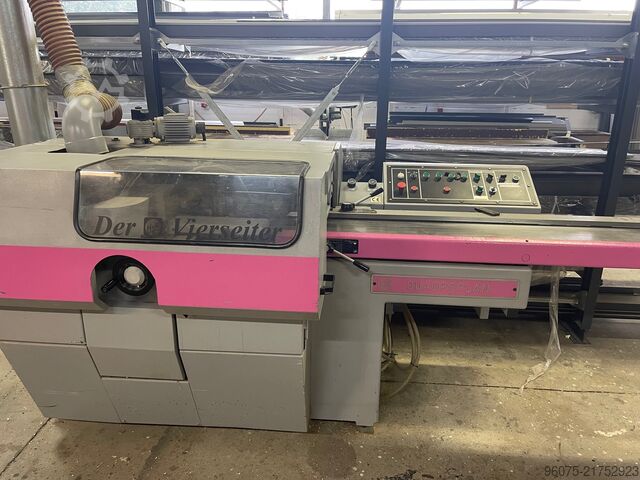 Négyoldalas gyalugép, nagyon kevés üzemórával Hoffmann + Kuhnheinrich 180