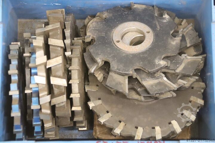 Valjkasti čeoni frezer, disk frezer 99,6 kg unbekannt Aufnahme 32 mm 125Wx12x32 HSS