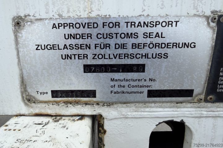 Konteyner  Container BDF Koffer