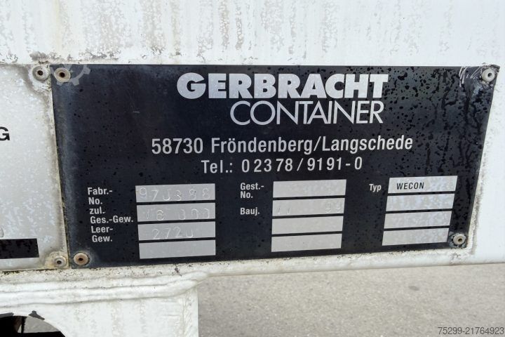 Konteyner  Container BDF Koffer