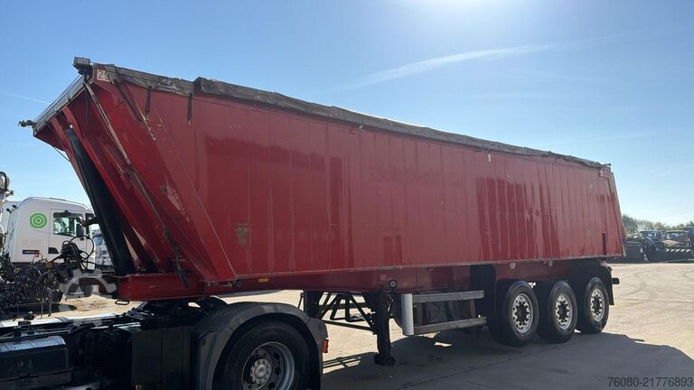 Benne ROBUSTE KAISER S (36m3 / COMPLETE ALU / SAF AXLES / ALU WHEELS...