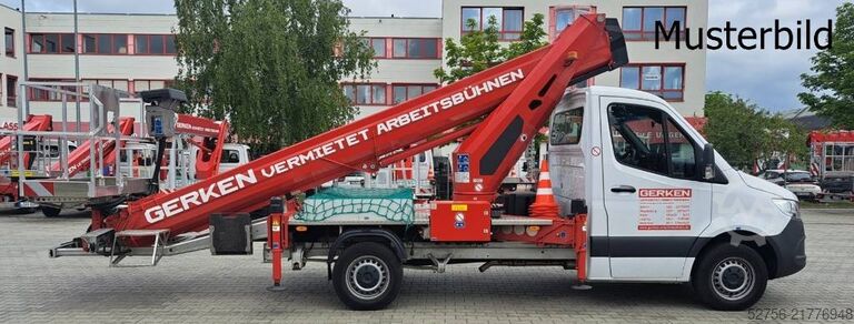 Teherautóra szerelt munkaállvány Ruthmann TB 300