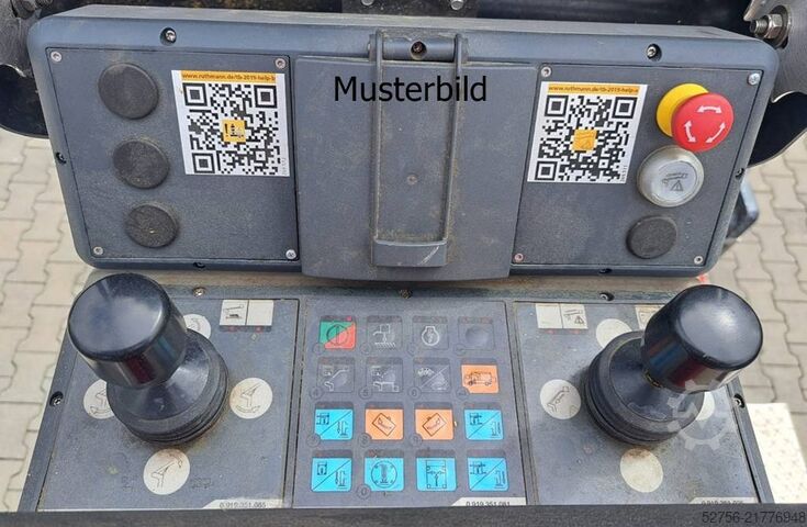 Teherautóra szerelt munkaállvány Ruthmann TB 300