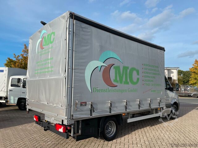 Furgão cortina de lona MERCEDES-BENZ Sprinter 519 CDI Pritsche/ AC/ org. KM