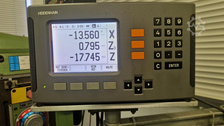 Center draaibank en doorvoerspindeldraaibank Weiler / L+Z Drehmaschine Praktikant 160