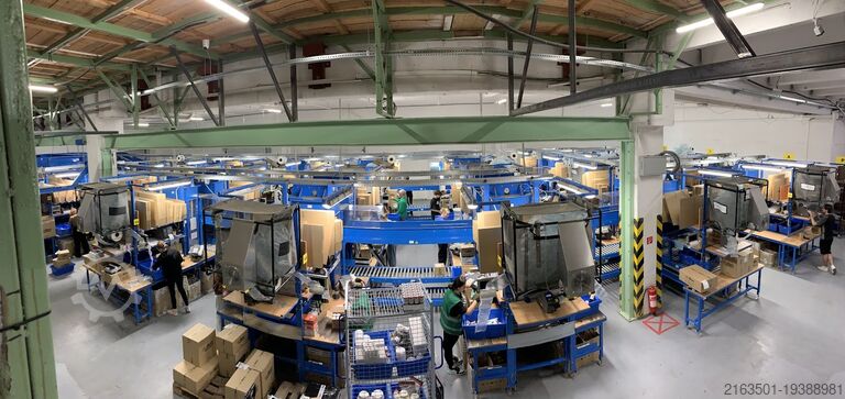 Mehrstufiges Transportsystem Logsys 