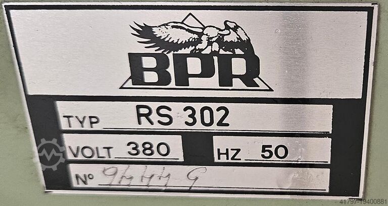 Ringbiegemaschine BPR RS 302 Zopf BPR RS 302