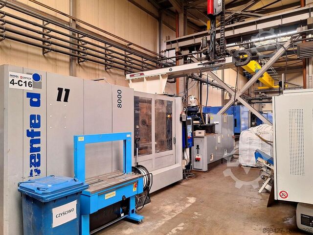 Spuitgietmachine BATTENFELD HM 8000 2P/5400 B4