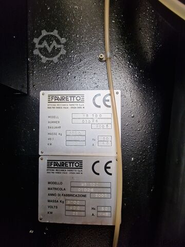 Szlifierka do płaszczyzn FAVRETTO MB 100 DGT CNC