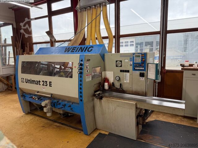 Fyra sidhyvel WEINIG Unimat 23 E