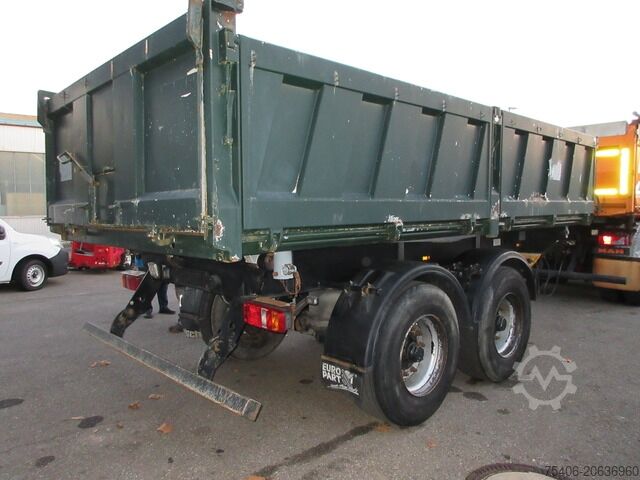 Remorque à benne basculante reisch Tandem Kippanhänger RTDK-18