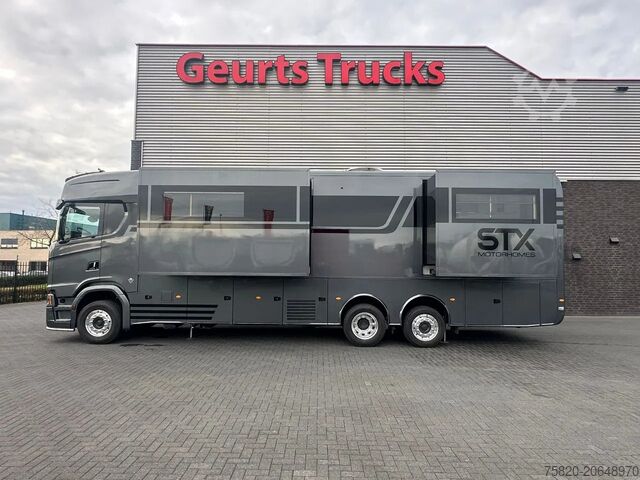 Scania 590S 6x2*4 STX 3x uitklapbaar - V8 - Demo/Nieuw - Volledige specificatie Scania 590S 6x2*4 STX 3x pop out - V8 - Demo/New - Ful...